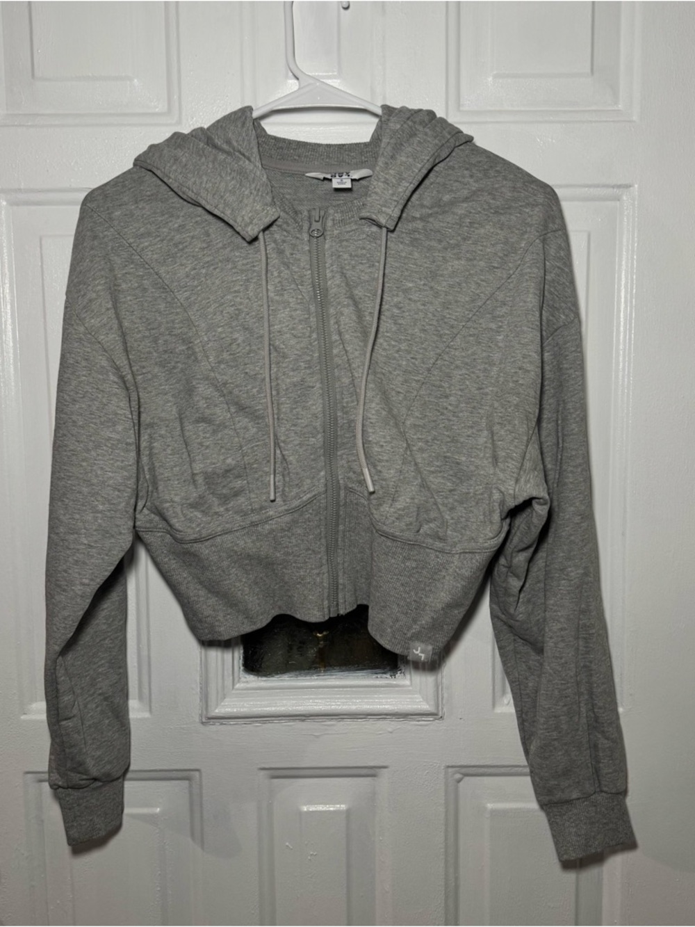 JoyLab Light Gray Zip-Up Hoodie